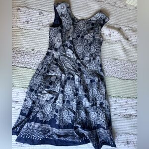 Dressbarn Navy Blue Dress